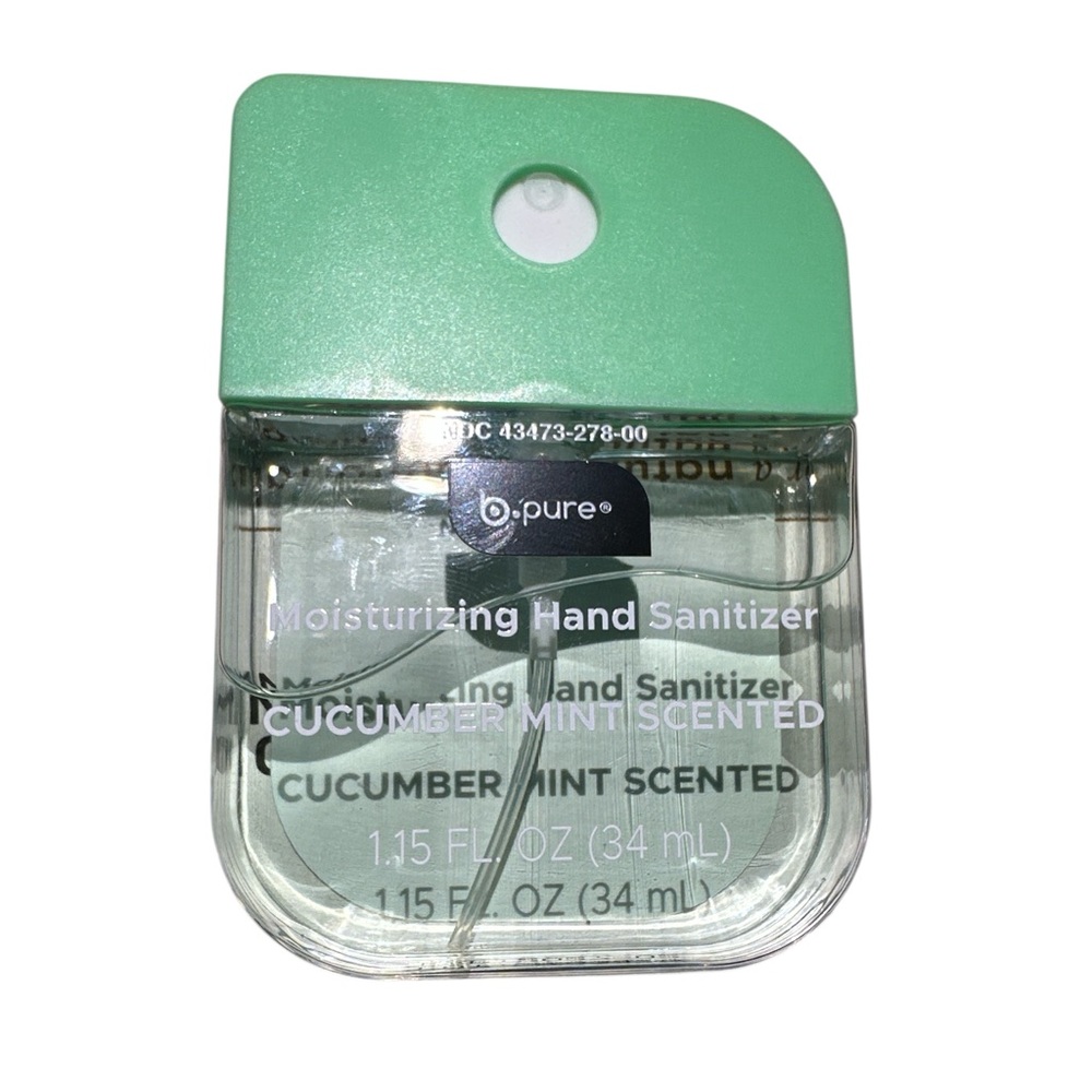 NEW Viral B Pure Cucumber Mint Hand Sanitizer
